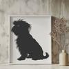 Beautiful Shih Tzu Vector Craft File