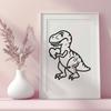 Stunning T Rex - Sublimation SVG