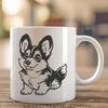 Creative Welsh Corgi Digital Artwork