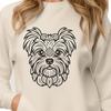 Unique Yorkshire Terrier - Glowforge PNG