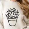 Stunning Desert Plant - Craft DXF