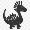 Unique Dinosaur - Laser DXF