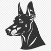 Unique Dog - Pet DXF Free Download