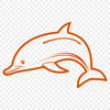 Free Stunning Dolphin Artwork