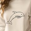 Dolphin Vector Image In SVG, PNG, PDF And DXF Formats