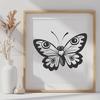 Artistic Butterfly In DXF - Free Download