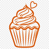 Unique Cupcake SVG