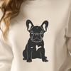 Unique French Bulldog In DXF