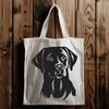 Artistic Labrador Retriever - Laser DXF