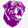 Creative Rottweiler In SVG Format - Free Download