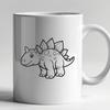 Creative Stegosaurus In DXF Free Commercial Use Download