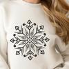 Artistic Snow - Laser Engraver DXF