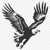 Beautiful Bird In SVG, PNG, PDF And DXF File Formats - Free