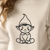 Beautiful Elf In PDF & PNG