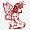 Fairy Artwork In PNG & SVG - Free Digital Download