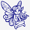 Fairy Digital Artwork In PNG & SVG - Free Digital Download