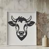 Free Cow - Glowforge PNG