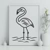 Free Unique Flamingo Design