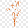 Wild Flower Vector Image In SVG, PNG, PDF And DXF Formats