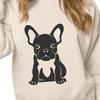 Sitting French Bulldog Vector Illustration