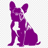 Artistic French Bulldog Digital Artwork