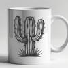 Stunning Cactus - Laser Cutter PNG