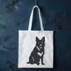 Artistic Sitting German Shepherd SVG