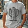 Cactus Stencil In SVG File Format For Free Download