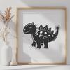 Free Baby Dinosaur In SVG Format - Free Download