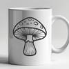 Creative Mushroom - Laser Engraver PNG