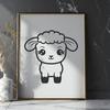 Creative Sheep - For Craft Project