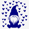 Sitting Knome SVG - Digital Art For Commercial Use