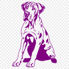 Free Free Great Dane Illustration