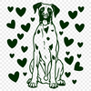 Unique Great Dane Vector Craft File