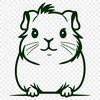 Guinea Pig Design In PNG & SVG - Free Digital Download