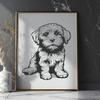 Artistic Havanese Artwork - Free PNG