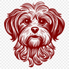 Beautiful Dog - Laser Engraver DXF Free Download