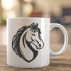 Stunning Horse DXF - Free Commercial Use Download