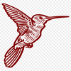 Stunning Hummingbird - SVG For Commercial Use