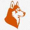 Free Unique Husky Vector Illustration