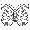 Unique Butterfly Vector Craft File In PNG For Free Download