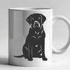 Unique Labrador Retriever Stencil PNG - Free Download