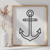 Unique Anchor Printable Image - Free PDF