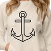 Creative Anchor Stencil - Free PNG Download