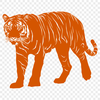 Standing Tiger SVG