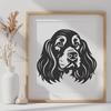 Beautiful Cocker Spaniel - Animal SVG