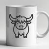 Beautiful Cow Vector Craft File