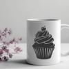 Unique Cupcake - Laser Engraver DXF