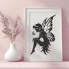 Artistic Fairy - Mythical Creature DXF