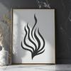 Stunning Fire Stencil